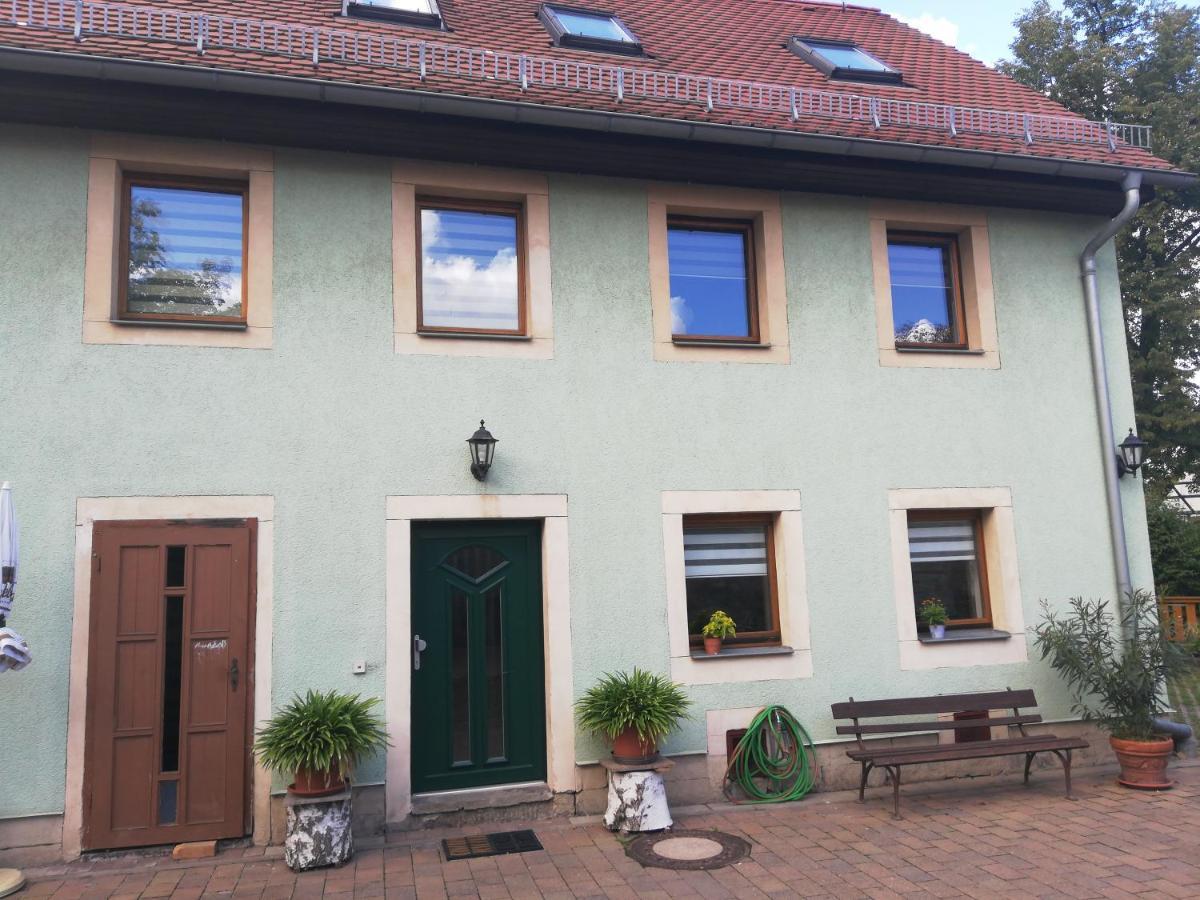 Ferienhaus -Am Alten Dorfplatz- Dresda Esterno foto